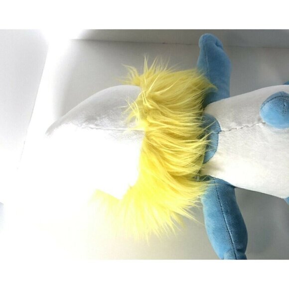 Build A Bear Smurfette Smurf Girl Plush Toy Stuffed Animal Blue White 18" Tall - Picture 5 of 7